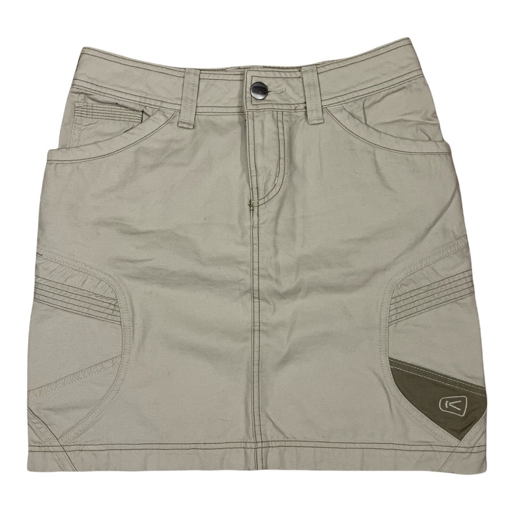 KEEN skirt Womens size 4 beige with pockets Camping Hiking